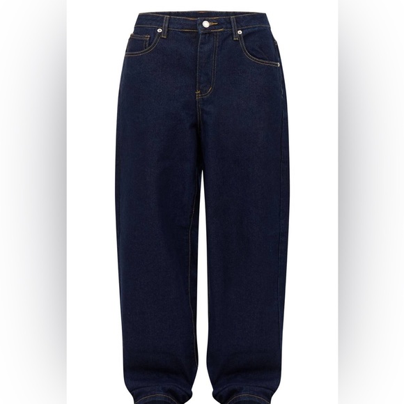 Prettylittlething High-Rise Blue Indigo Women’s Jeans Size 2 New with Tags - Picture 5 of 7